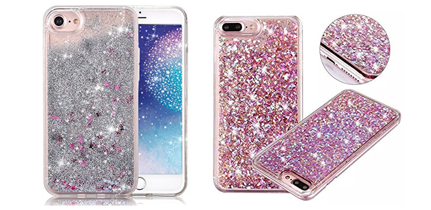 glitter iphone case